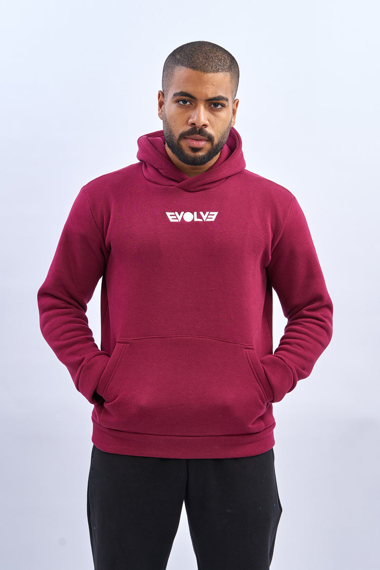 FORTUNE Burgundy Hoodie